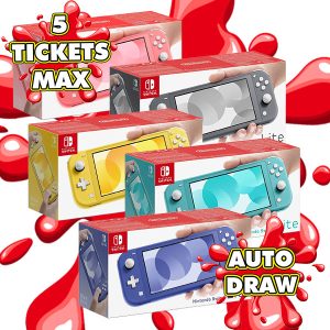 NINTENDO SWITCH LITE - AUTO DRAW!