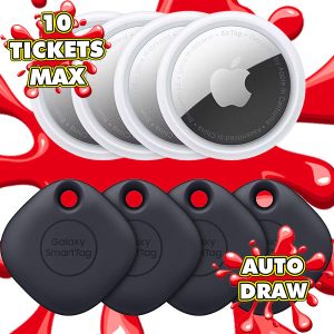 APPLE AIRTAGS or SAMSUNG SMART TAGS + NEIGHBOURS - AUTO DRAW!