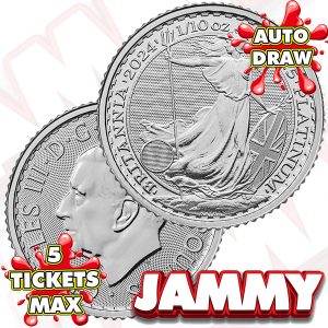 PLATINUM BRITANNIA 1/10 Oz COIN or £130 CASH + NEIGHBOURS!