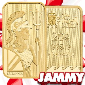 GOLD BULLION 20g BAR OR £1400 INSTANT CASH!