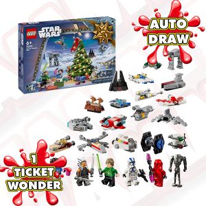 LEGO STARWARS ADVENT CALENDAR! 3 WINNERS + NEIGHBOURS!