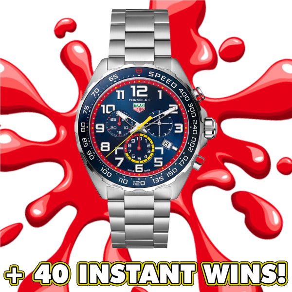 TAG HEUER RED BULL RACING F1 WATCH OR £2000 CASH!