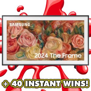 SAMSUNG "THE FRAME" 75 INCH TV OR £2000 CASH!