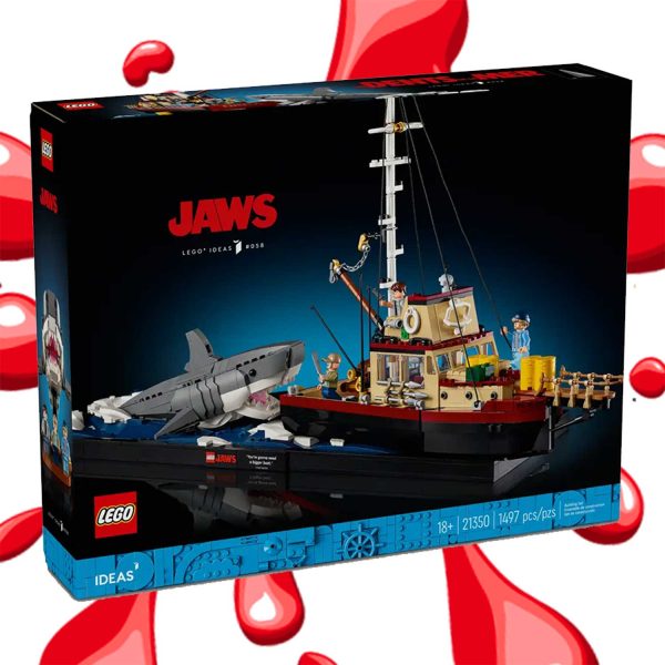 LEGO JAWS! AUTO DRAW + NEIGHBOURS!