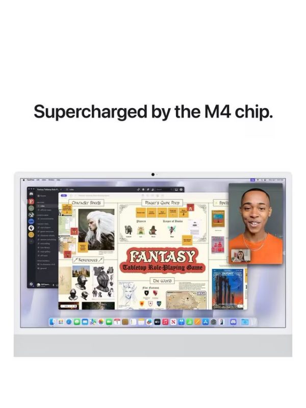 2024 APPLE IMAC 24" M4 CPU, 8 CORE GPU - CHOICE OF COLOUR! + INSTANT WINS! - Image 3