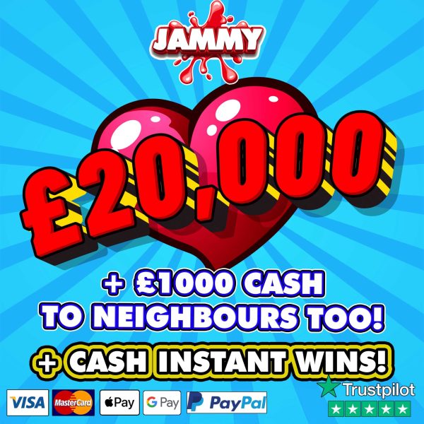 £20,000 BIG CASH COMPETITION + 17 RUNNER UPS!