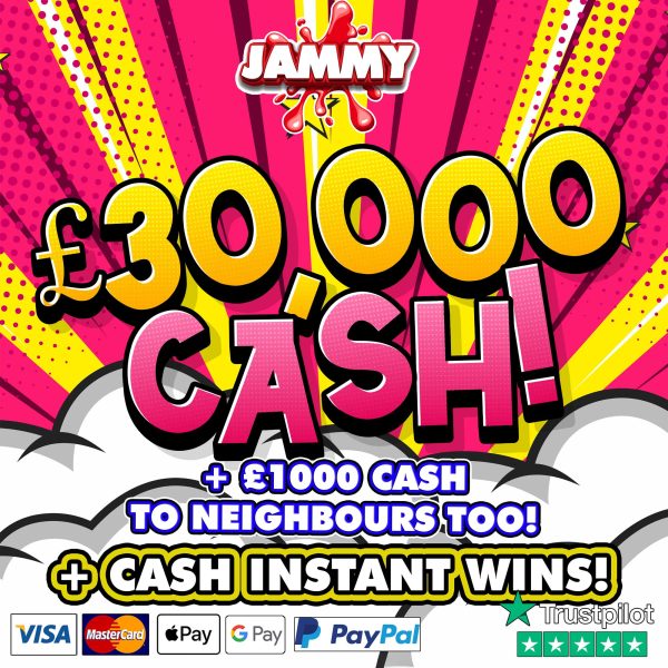 £30,000 BIG CASH COMPETITION + 17 RUNNER UPS!