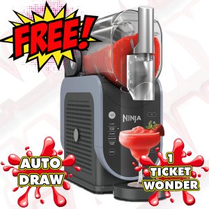 JAMMY FREEBIE! - THE NINJA SLUSHIE! - 1 TICKET PER PLAYER!