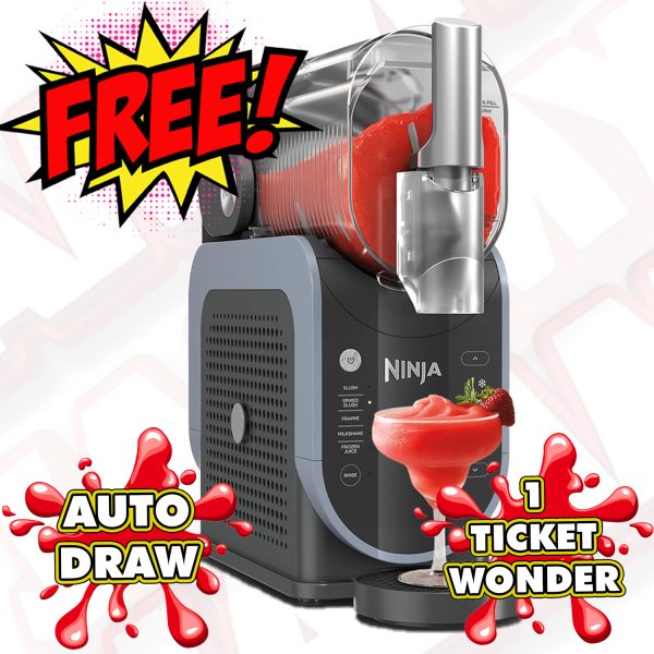 JAMMY FREEBIE! - THE NINJA SLUSHIE! - 1 TICKET PER PLAYER!