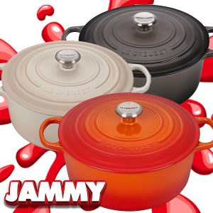 LE CREUSET SIGNATURE ENAMELLED CAST IRON CASSEROLE DISH + MUG!