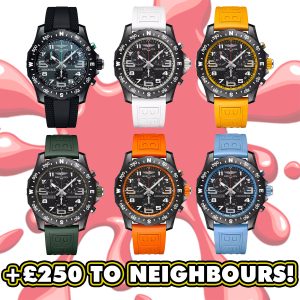 CHOICE OF BREITLING ENDURANCE WATCH OR £2800 CASH!