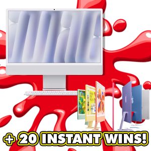 2024 APPLE IMAC 24" M4 CPU, 8 CORE GPU - CHOICE OF COLOUR! + INSTANT WINS!