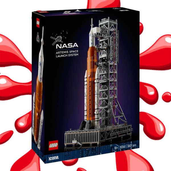 LEGO NASA ARTEMIS SPACE STATION LAUNCH SYSTEM!