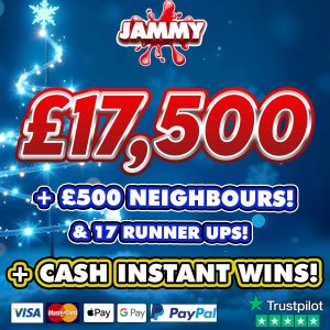 £17,500 FRIDAY CASH COMPETITION + 17 RUNNER UPS!