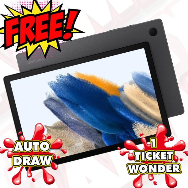 JAMMY ADVENT DAY 5 - SAMSUNG GALAXY A8 TAB - 1 TICKET PER PERSON!