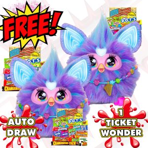 JAMMY ADVENT DAY 7 - FURBY PLUSHY MAIN PRIZE MULTIWIN - 1 TICKET PER PERSON!