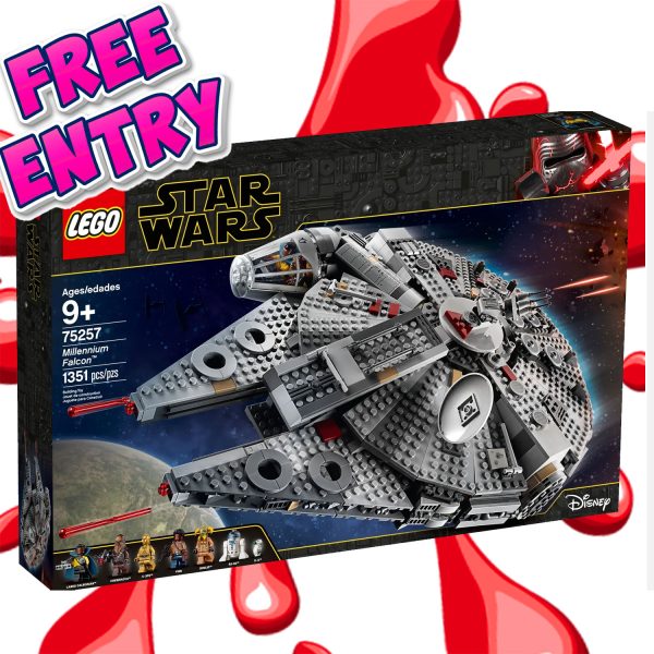 JAMMY ADVENT DAY 13 - LEGO MILLENNIUM FALCON - 1 TICKET PER PERSON!