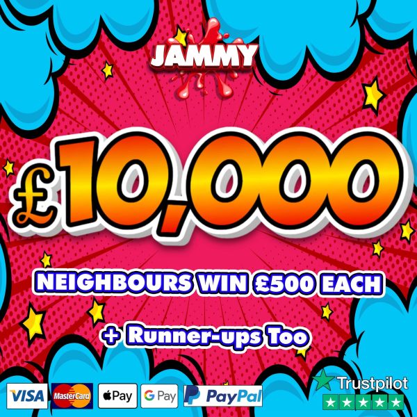 £10,000 BIG CASH COMPETITION + 17 RUNNER UPS!