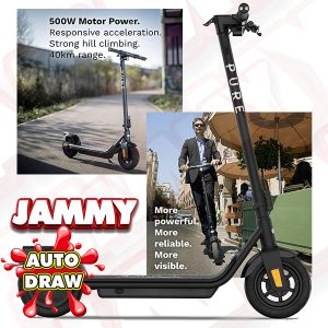 PURE AIR 4 ELECTRIC SCOOTER or £450 CASH + NEIGHBOURS!