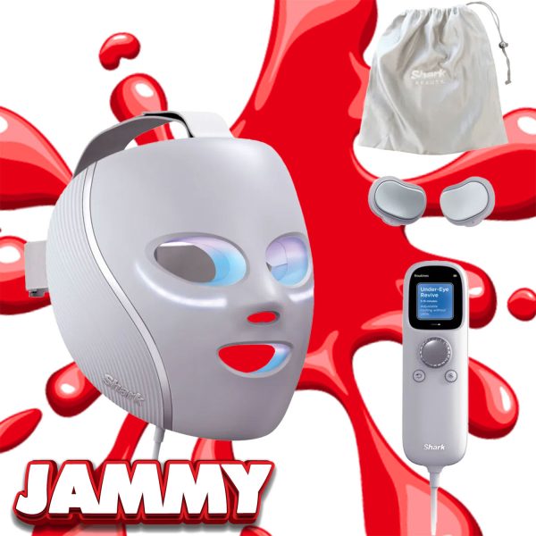 SHARK CRYOGLOW LED ANTI-AGEING, COOLING & BLEMISH REPAIR MASK!