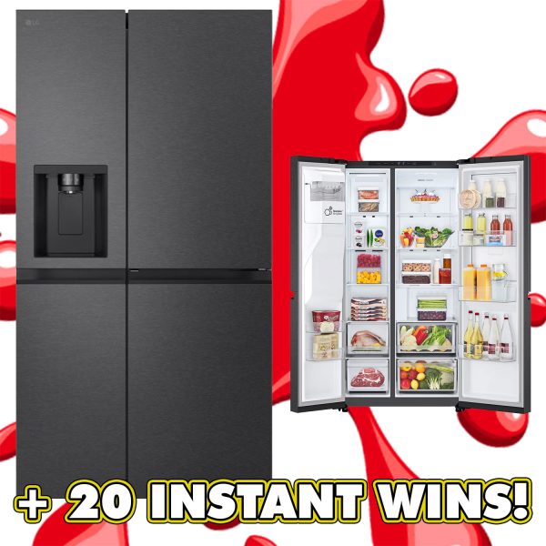 LG HUGE 638L NATUREFRESH AMERICAN FRIDGE FREEZER + INSTANT WINS!