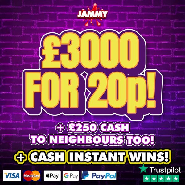 £3000 CASH FOR 20p & NEIGHBOURS!