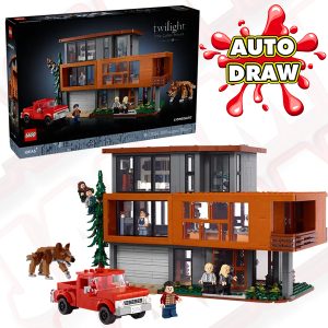 LEGO TWILIGHT THE CULLEN HOUSE + NEIGHBOURS!