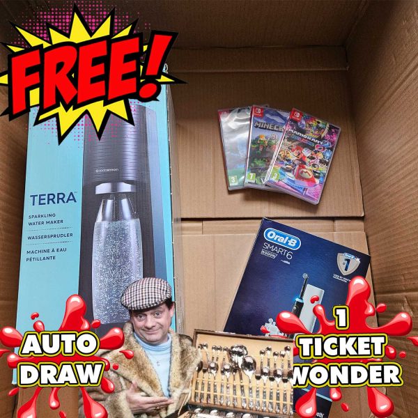 JAMMY CLEAR OUT FREEBIE - WINNER PICKS A PRIZE!