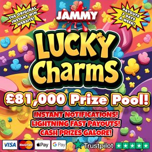THE LUCKY CHARM INSTANT WIN!