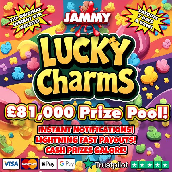 THE LUCKY CHARM INSTANT WIN!