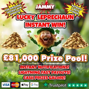 THE LUCKY LEPRECHAUN INSTANT WIN!