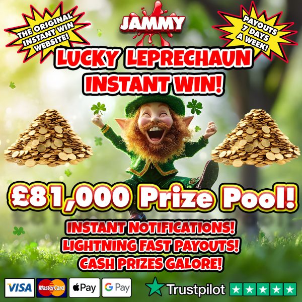 THE LUCKY LEPRECHAUN INSTANT WIN!