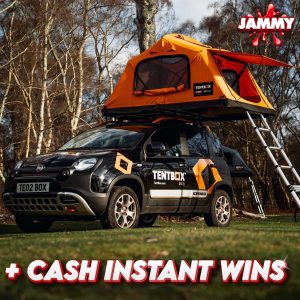 TENTBOX LITE 2.0 or £1300 CASH+ INSTANT WINS!