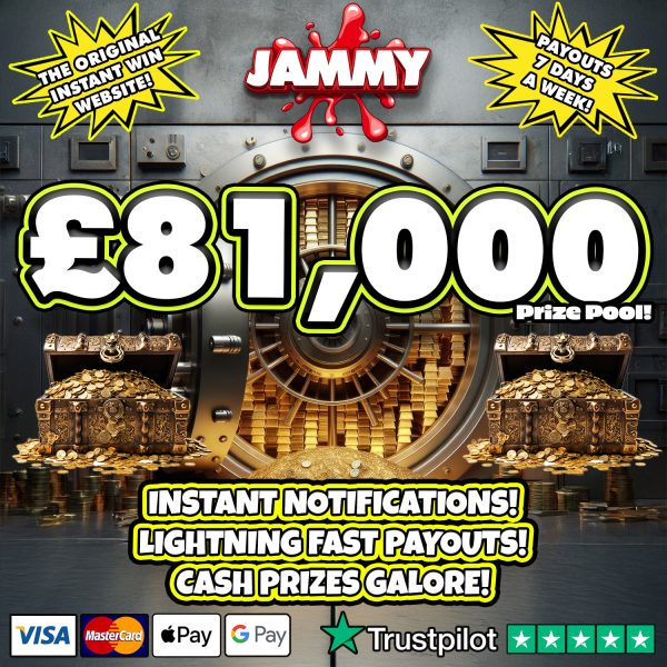THE 99P CASH VAULT INSTANT WIN