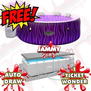 JAMMY SUMMER FREEBIE - SPA, POOL OR 500 QUID + NEIGHBOURS!