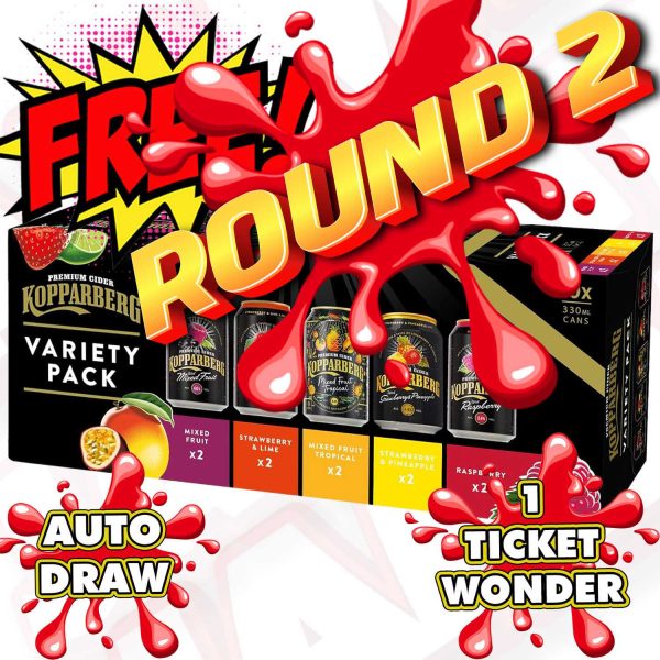 JAMMY FREEBIE MULTIWIN # 2 - 1 TICKET PER PERSON!