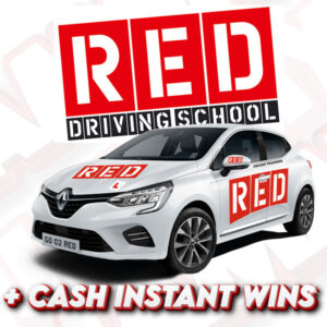 £1000 RED DRIVING LESSONS! + INSTANT WINS!