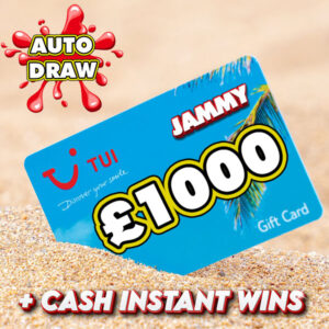 £1000 TUI GIFT CARD or £1000 CASH + NEIGHBOURS!