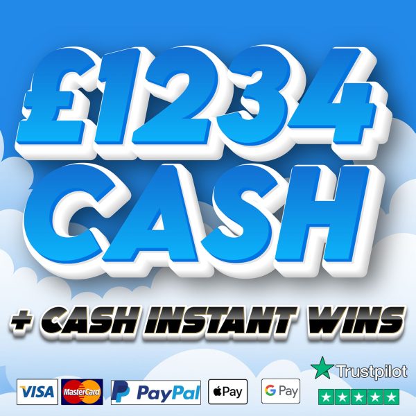 £1234 INSTANT CASH + £123 INSTANT CASH NEIGHBOURS!