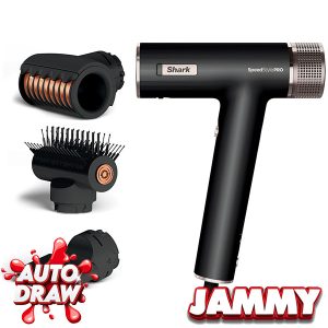 SHARK SPEEDSTYLE PRO HAIR DRYER+ NEIGHBOURS