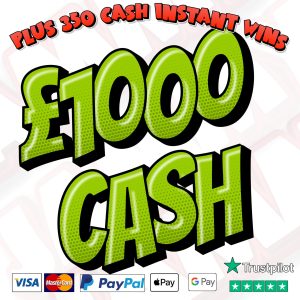 £1000 CASH + NEIGHBOURS & INSTANT WINS!