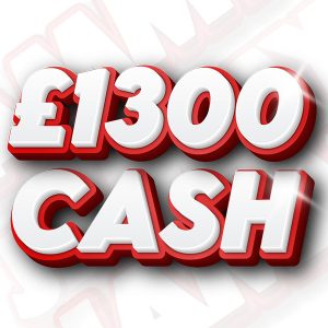 £1300 Cash