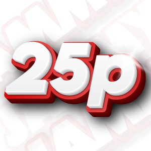 25p