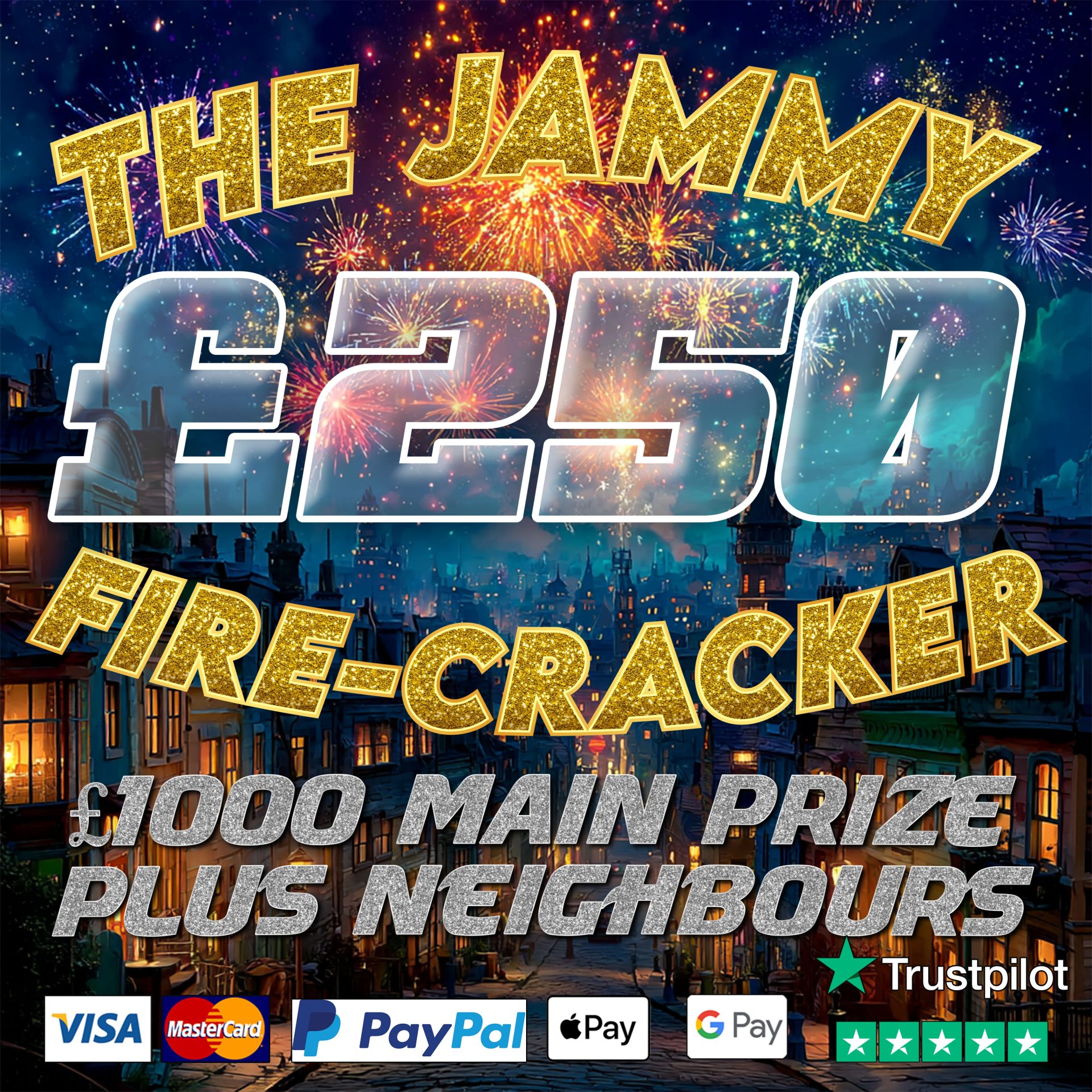 THE JAMMY FIRE-CRACKER!
