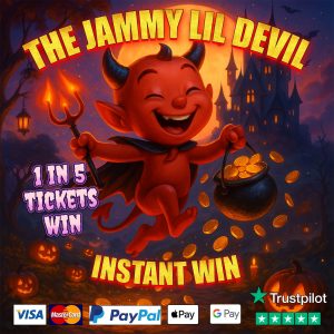 THE JAMMY LITTLE DEVIL INSTANT WIN!