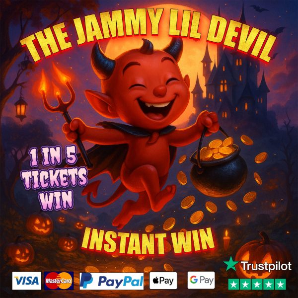 THE JAMMY LITTLE DEVIL INSTANT WIN!