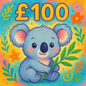 £100 Cash - Kute Koala