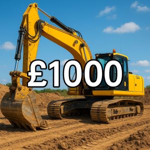 £1000 Cash - Champion Digger!