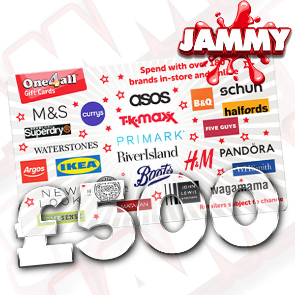 £500 ONEFORALL GIFT CARD!