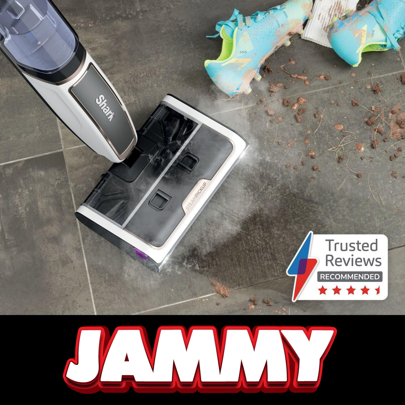 SHARK STEAMPICKUP STEAM MOP or £200 CASH!
